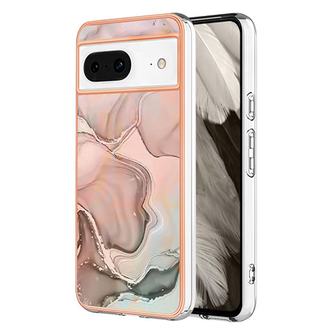 Custodia Silicone Gel Morbida Fantasia Modello Cover YB1 per Google Pixel 8 5G Multicolore