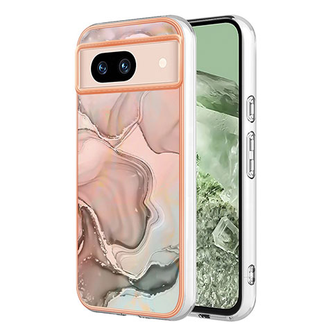 Custodia Silicone Gel Morbida Fantasia Modello Cover YB1 per Google Pixel 8a 5G Multicolore