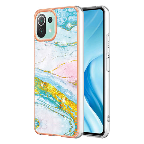 Custodia Silicone Gel Morbida Fantasia Modello Cover YB1 per Xiaomi Mi 11 Lite 5G NE Colorato