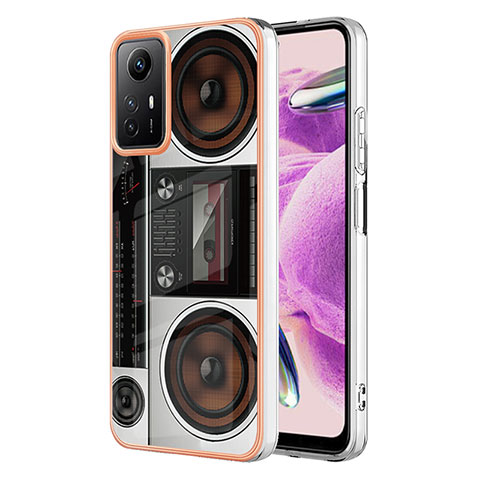 Custodia Silicone Gel Morbida Fantasia Modello Cover YB6 per Xiaomi Redmi Note 12S Colorato