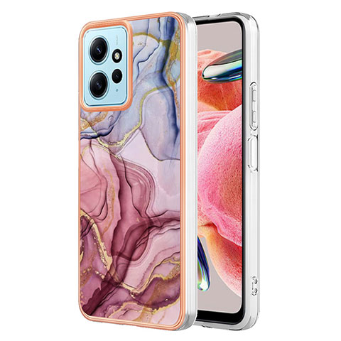 Custodia Silicone Gel Morbida Fantasia Modello Cover YB7 per Xiaomi Redmi Note 12 4G Multicolore