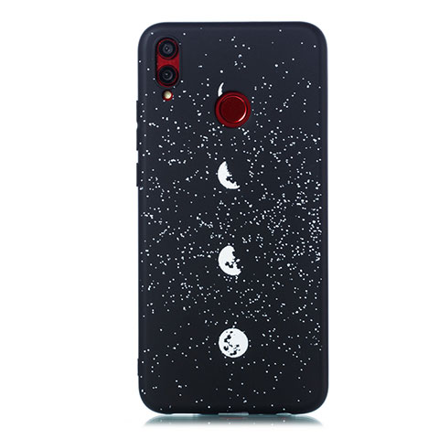 Custodia Silicone Gel Morbida Mistica Luna Stelle Cover per Huawei Honor 8X Multicolore