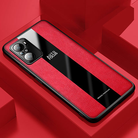 Custodia Silicone Morbida In Pelle Cover PB1 per Xiaomi Mi 11X 5G Rosso