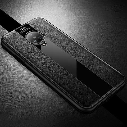 Custodia Silicone Morbida In Pelle Cover S04 per Vivo Nex 3S Nero