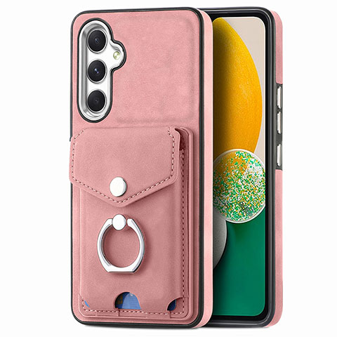 Custodia Silicone Morbida In Pelle Cover SD3 per Samsung Galaxy A04s Rosa