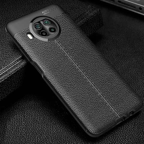 Custodia Silicone Morbida In Pelle Cover WL2 per Xiaomi Mi 10T Lite 5G Nero