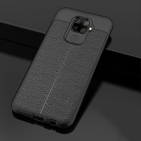 Custodia Silicone Morbida In Pelle Cover Z01 per Huawei Nova 5z Nero