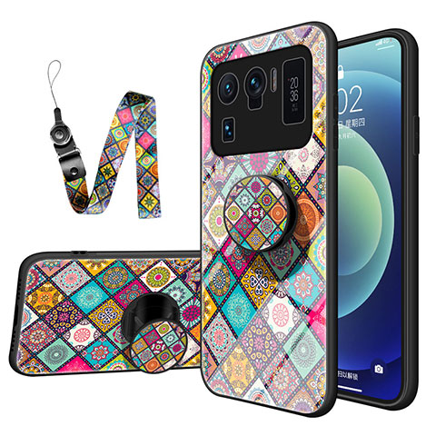 Custodia Silicone Specchio Laterale Cover M03 per Xiaomi Mi 11 Ultra 5G Multicolore