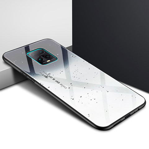 Custodia Silicone Specchio Laterale Cover per Xiaomi Redmi 10X Pro 5G Grigio