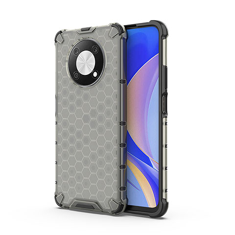 Custodia Silicone Trasparente Laterale 360 Gradi Cover AM1 per Huawei Enjoy 50 Pro Nero