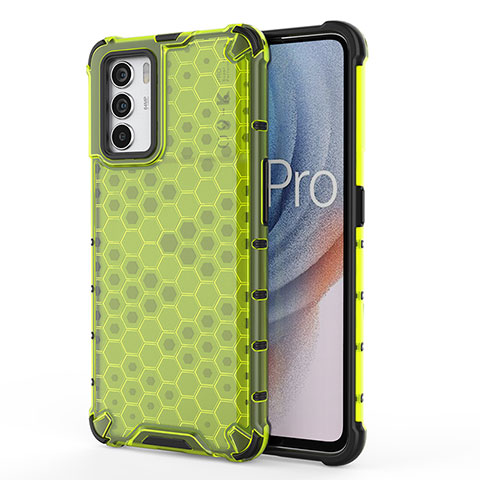 Custodia Silicone Trasparente Laterale 360 Gradi Cover AM1 per Oppo K9 Pro 5G Verde