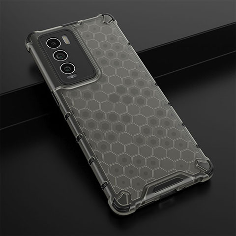 Custodia Silicone Trasparente Laterale 360 Gradi Cover AM1 per Realme GT Master Explorer 5G Nero