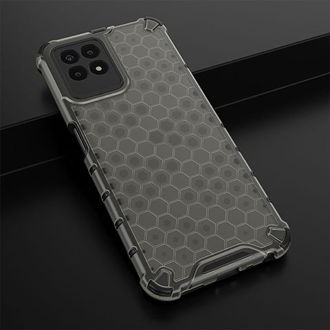 Custodia Silicone Trasparente Laterale 360 Gradi Cover AM1 per Realme Narzo 50 4G Nero