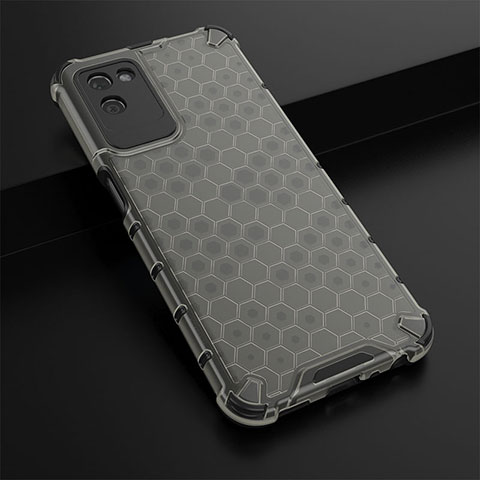 Custodia Silicone Trasparente Laterale 360 Gradi Cover AM1 per Realme V11 5G Nero