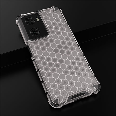 Custodia Silicone Trasparente Laterale 360 Gradi Cover AM2 per OnePlus Nord N20 SE Bianco