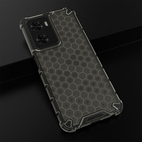 Custodia Silicone Trasparente Laterale 360 Gradi Cover AM2 per OnePlus Nord N20 SE Nero