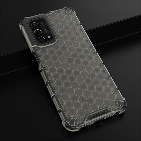 Custodia Silicone Trasparente Laterale 360 Gradi Cover AM2 per OnePlus Nord N200 5G Nero