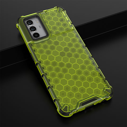 Custodia Silicone Trasparente Laterale 360 Gradi Cover AM2 per Oppo K9 Pro 5G Verde