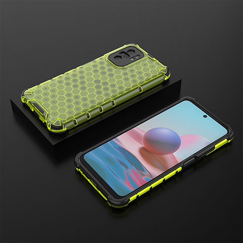 Custodia Silicone Trasparente Laterale 360 Gradi Cover AM2 per Xiaomi Poco M5S Verde