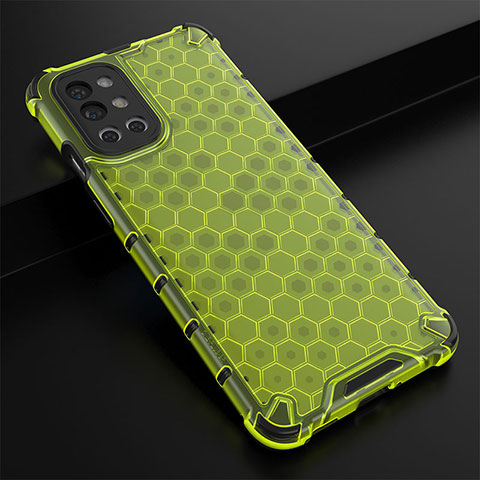 Custodia Silicone Trasparente Laterale 360 Gradi Cover AM3 per OnePlus 9R 5G Verde