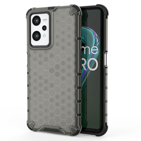 Custodia Silicone Trasparente Laterale 360 Gradi Cover AM3 per Realme 9 Pro 5G Nero