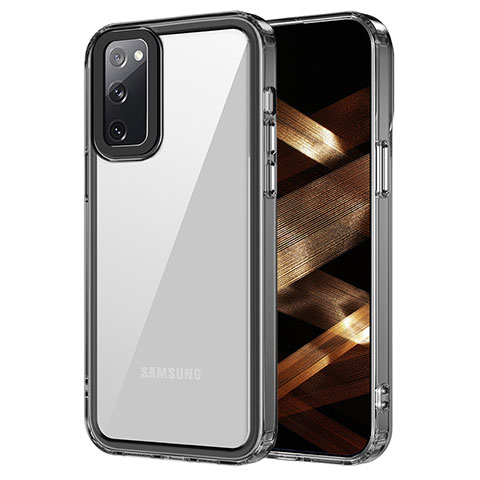 Custodia Silicone Trasparente Laterale Cover AC1 per Samsung Galaxy S20 FE 4G Nero