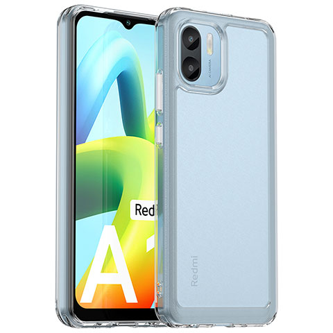 Custodia Silicone Trasparente Laterale Cover J02S per Xiaomi Redmi A1 Chiaro