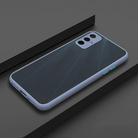 Custodia Silicone Trasparente Laterale Cover per Oppo A93s 5G Grigio Lavanda