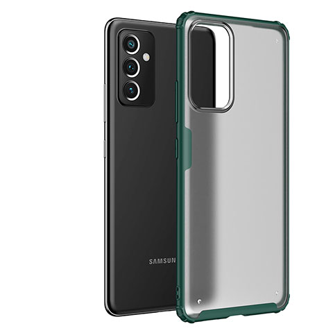 Custodia Silicone Trasparente Laterale Cover per Samsung Galaxy A24 4G Verde