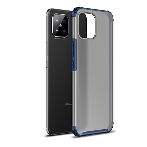 Custodia Silicone Trasparente Laterale Cover WL1 per Huawei Nova 8 SE 4G Blu