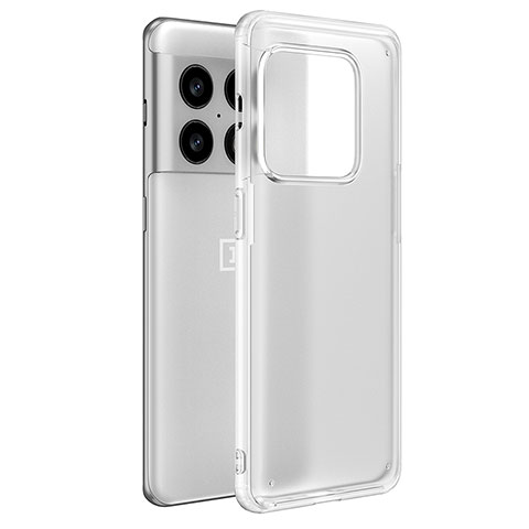 Custodia Silicone Trasparente Laterale Cover WL1 per OnePlus 10 Pro 5G Chiaro