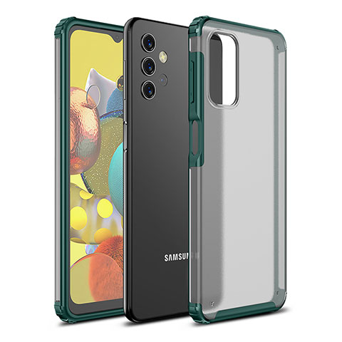 Custodia Silicone Trasparente Laterale Cover WL1 per Samsung Galaxy A32 4G Verde