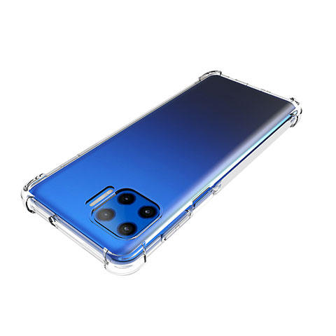 Custodia Silicone Trasparente Ultra Slim Morbida per Motorola Moto G 5G Plus Chiaro