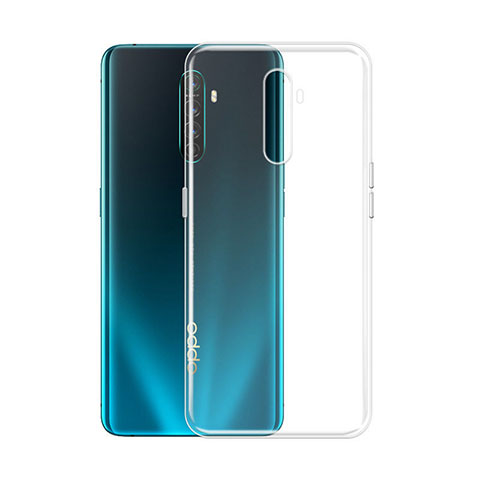 Custodia Silicone Trasparente Ultra Slim Morbida per Oppo Reno Ace Chiaro