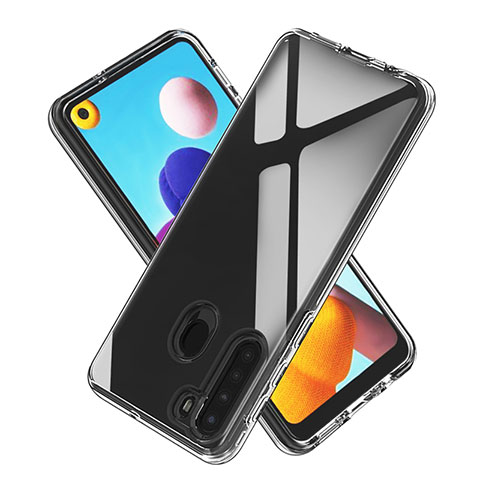 Custodia Silicone Trasparente Ultra Slim Morbida per Samsung Galaxy A21 Chiaro