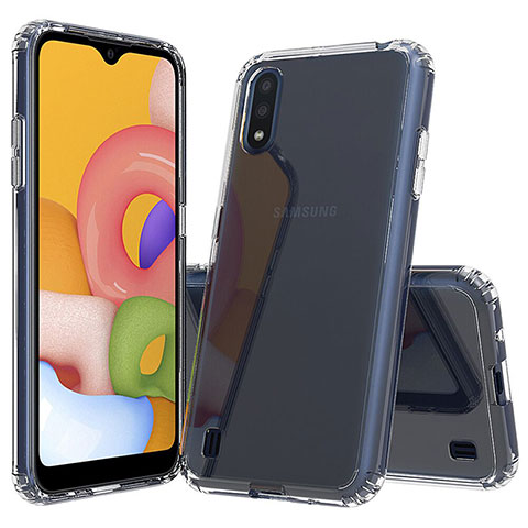 Custodia Silicone Trasparente Ultra Slim Morbida per Samsung Galaxy M10 Chiaro