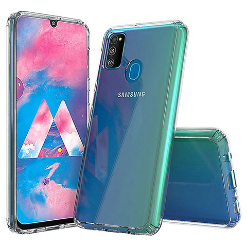 Custodia Silicone Trasparente Ultra Slim Morbida per Samsung Galaxy M30s Chiaro