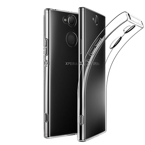 Custodia Silicone Trasparente Ultra Slim Morbida per Sony Xperia XA2 Ultra Chiaro