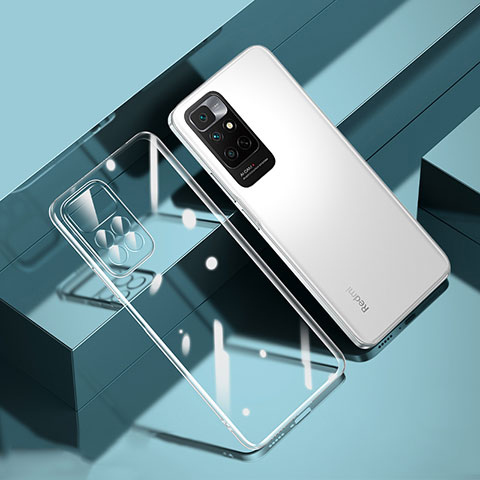 Custodia Silicone Trasparente Ultra Sottile Cover Morbida H01 per Xiaomi Redmi Note 11 4G (2022) Chiaro