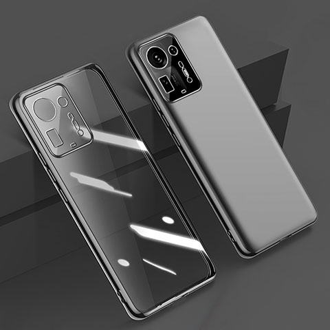 Custodia Silicone Trasparente Ultra Sottile Cover Morbida H02 per Xiaomi Mi Mix 4 5G Nero