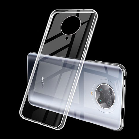 Custodia Silicone Trasparente Ultra Sottile Cover Morbida H02 per Xiaomi Poco F2 Pro Chiaro