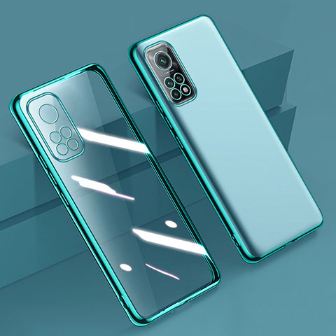 Custodia Silicone Trasparente Ultra Sottile Cover Morbida H02 per Xiaomi Redmi Note 11 4G (2022) Verde