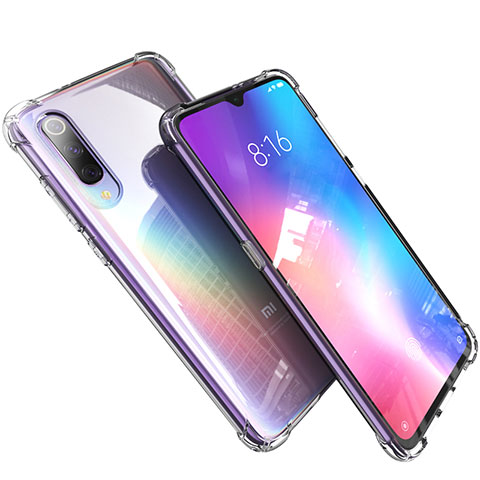 Custodia Silicone Trasparente Ultra Sottile Cover Morbida H03 per Xiaomi Mi A3 Lite Chiaro