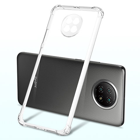 Custodia Silicone Trasparente Ultra Sottile Cover Morbida H03 per Xiaomi Redmi Note 9T 5G Chiaro