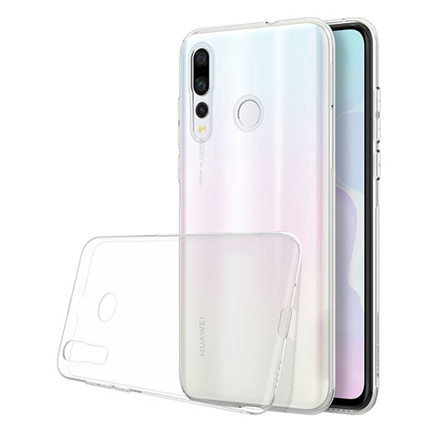 Custodia Silicone Trasparente Ultra Sottile Cover Morbida H05 per Huawei Nova 4 Chiaro