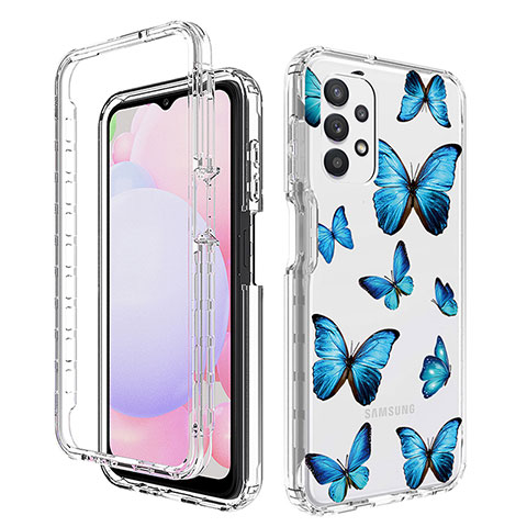 Custodia Silicone Trasparente Ultra Sottile Morbida Cover Fronte e Retro  360 per Samsung Galaxy A13 4G