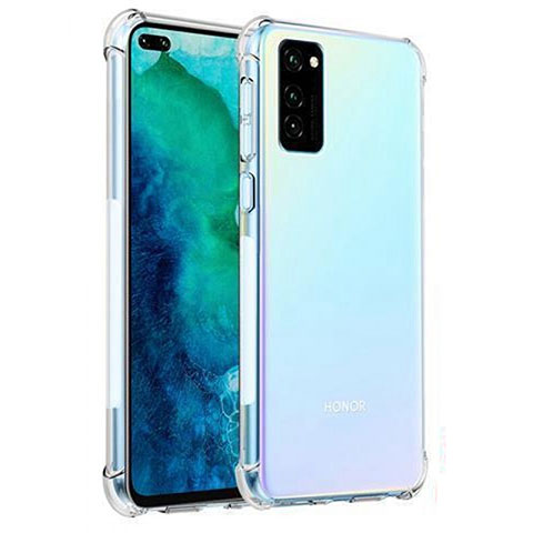 Custodia Silicone Trasparente Ultra Sottile Morbida K04 per Huawei Honor V30 Pro 5G Chiaro