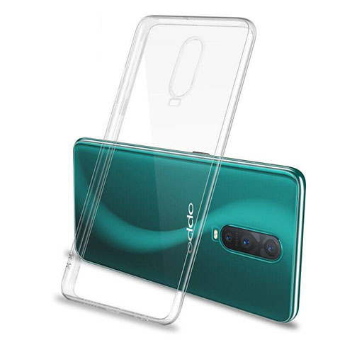 Custodia Silicone Trasparente Ultra Sottile Morbida M04 per Oppo RX17 Pro Chiaro