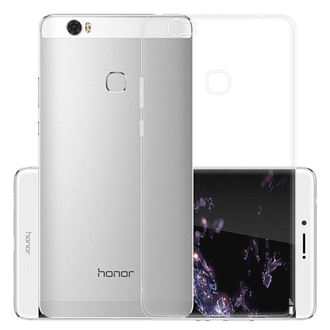 Custodia Silicone Trasparente Ultra Sottile Morbida per Huawei Honor V8 Max Chiaro