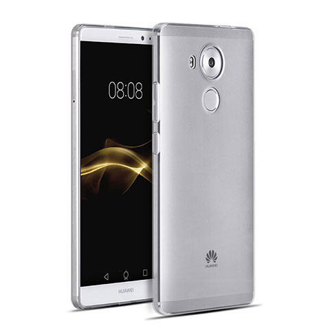 Custodia Silicone Trasparente Ultra Sottile Morbida per Huawei Mate 8 Grigio